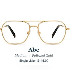 Warby parker Abe eyeglasses with prescription.